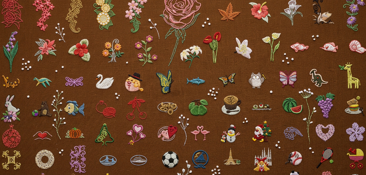 Вышитые дизайны