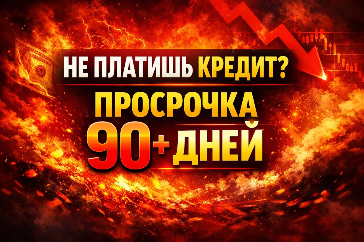 просрочка кредита последствия.