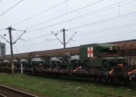    Запад провозит через Молдавию эшелоны с оружием для Украины. Транспортный коридор будут расширять