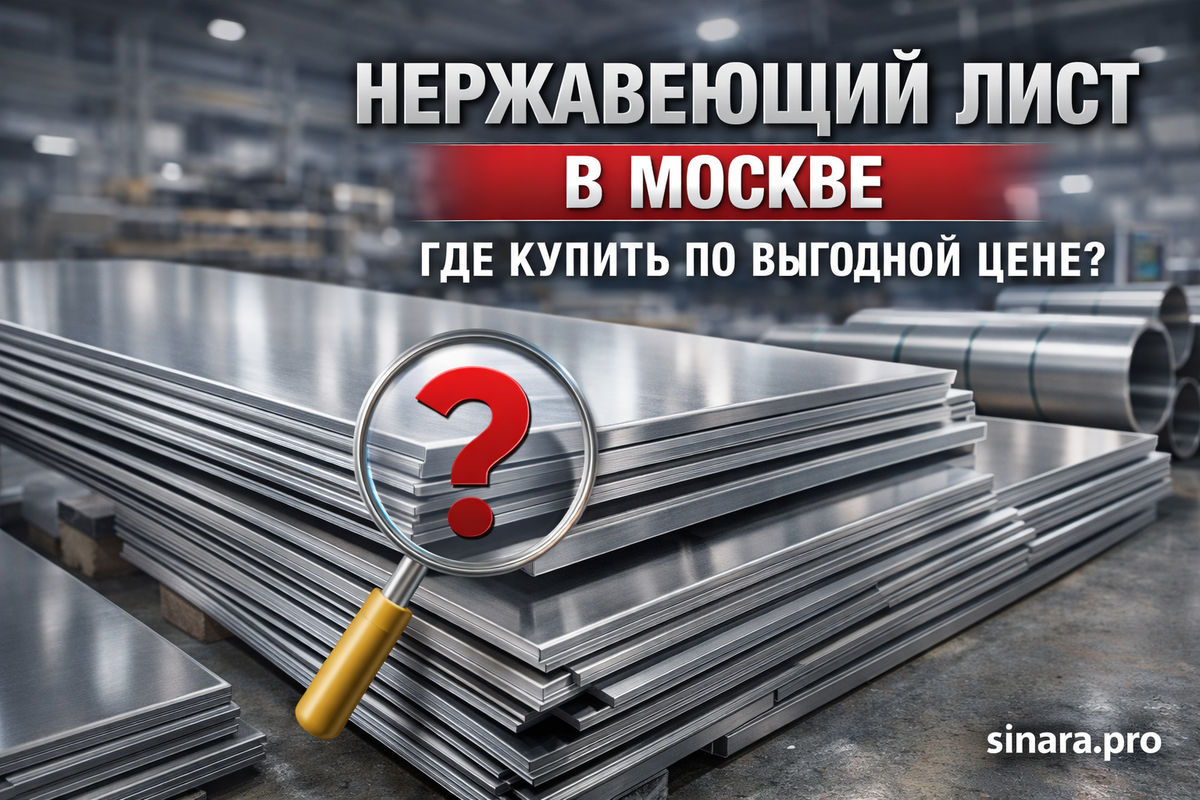 Нержавеющий лист в Москве: где купить по выгодной цене