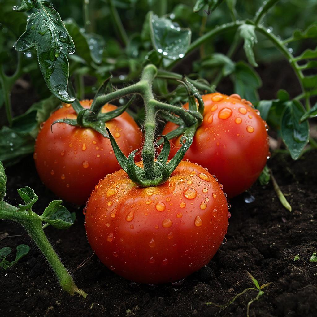 томаты в грунте