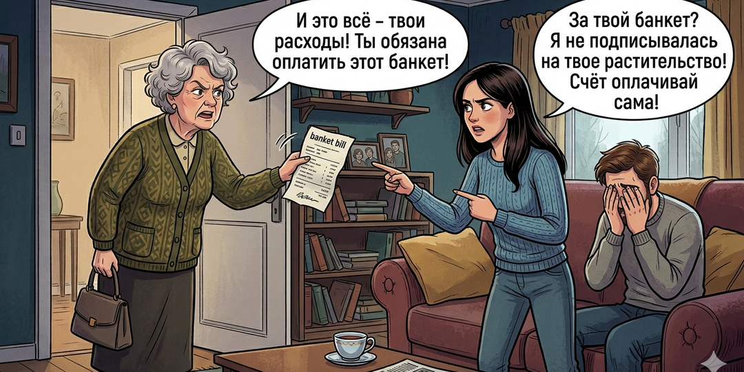 «Она взяла на себя все расходы»: как свекровь объявила на юбилее, что я плачу за банкет, и что я ответила ей при всех гостях