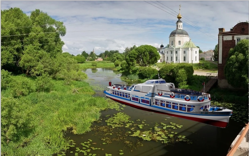 Хотелось бы видеть на реке Вязьма такую картину