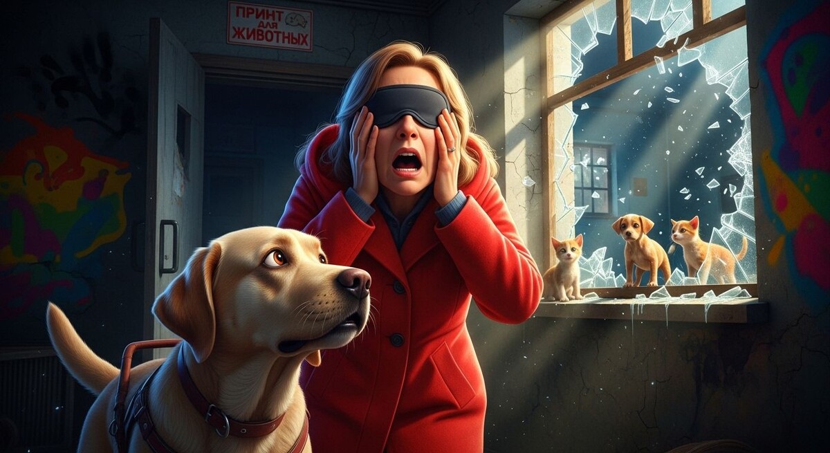    Рассказы и истории - Моя собака-поводырь привела меня в ад. То, что я там нашла, изменило мою жизнь!