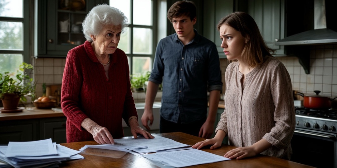 — Ставь подпись тут, тут и ещё здесь, чтобы проблем не было, — свекровь положила документы на стол, а муж тихо стоял у стены