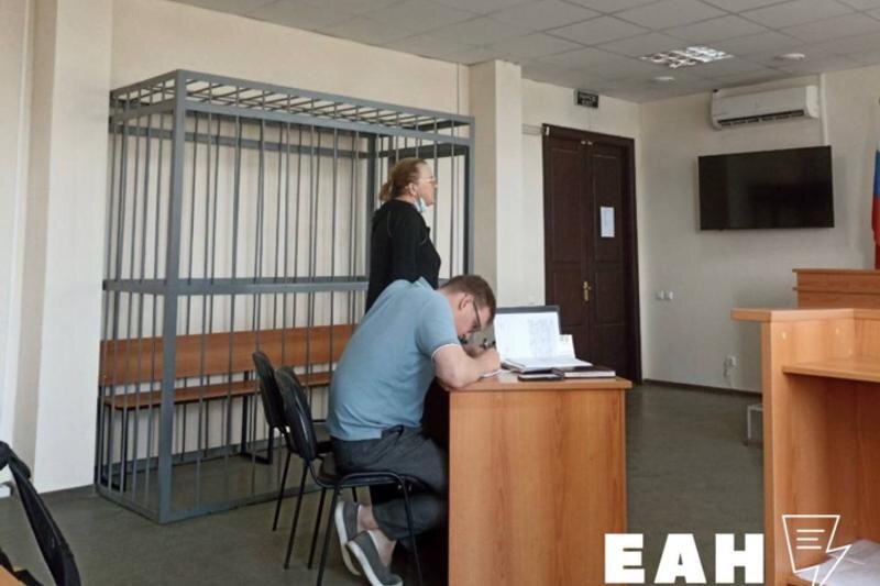    ЕАН. Лариса Контеева в зале суда