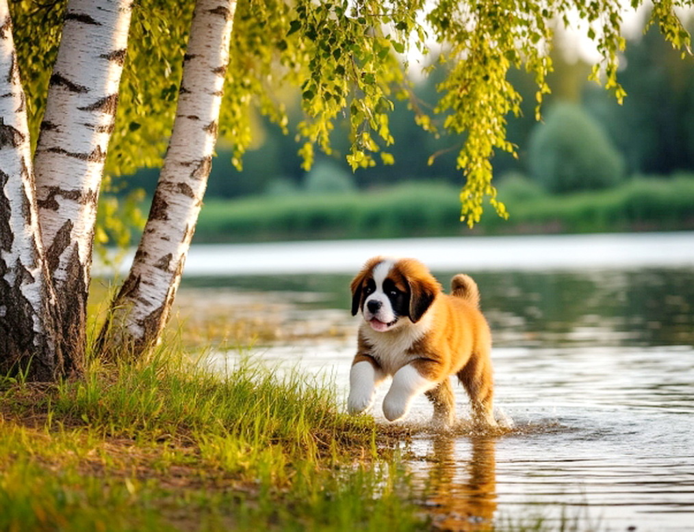 Щенок сербернара  