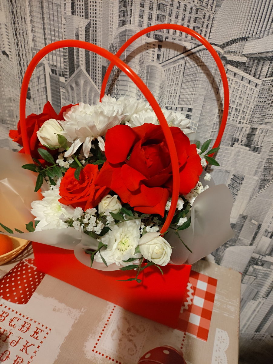 Букет для свекрови, еще не знали, чем закончится праздник