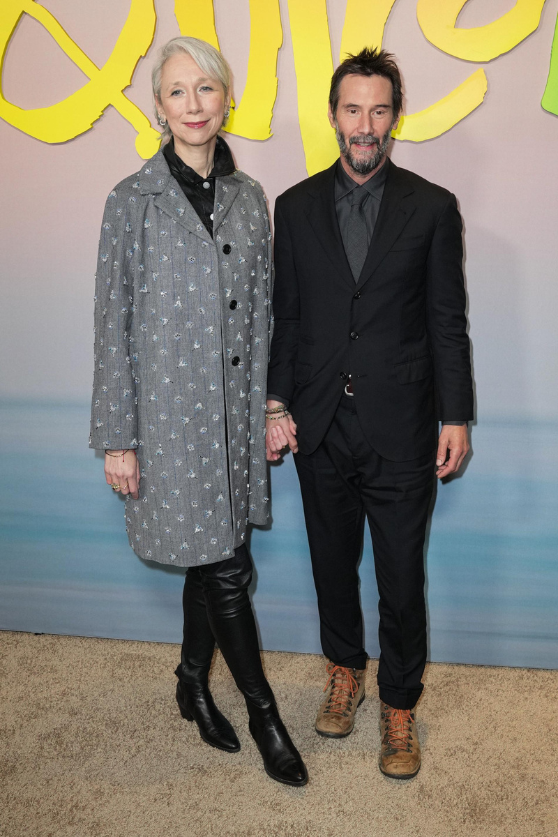    Александра Грант и Киану Ривз. Фото: Getty Images