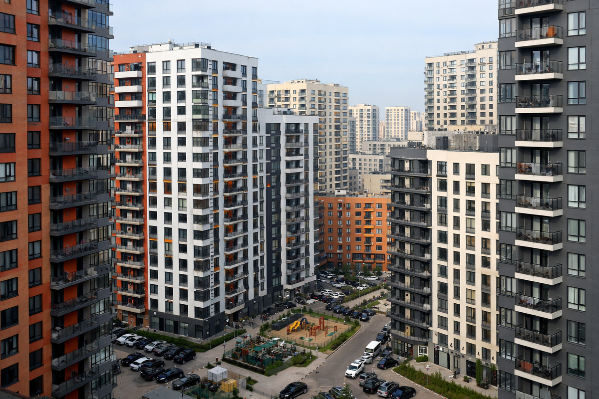 Чем выше плотность застройки, тем больше одинаковых квартир появляется на рынке — и тем сильнее конкуренция при продаже