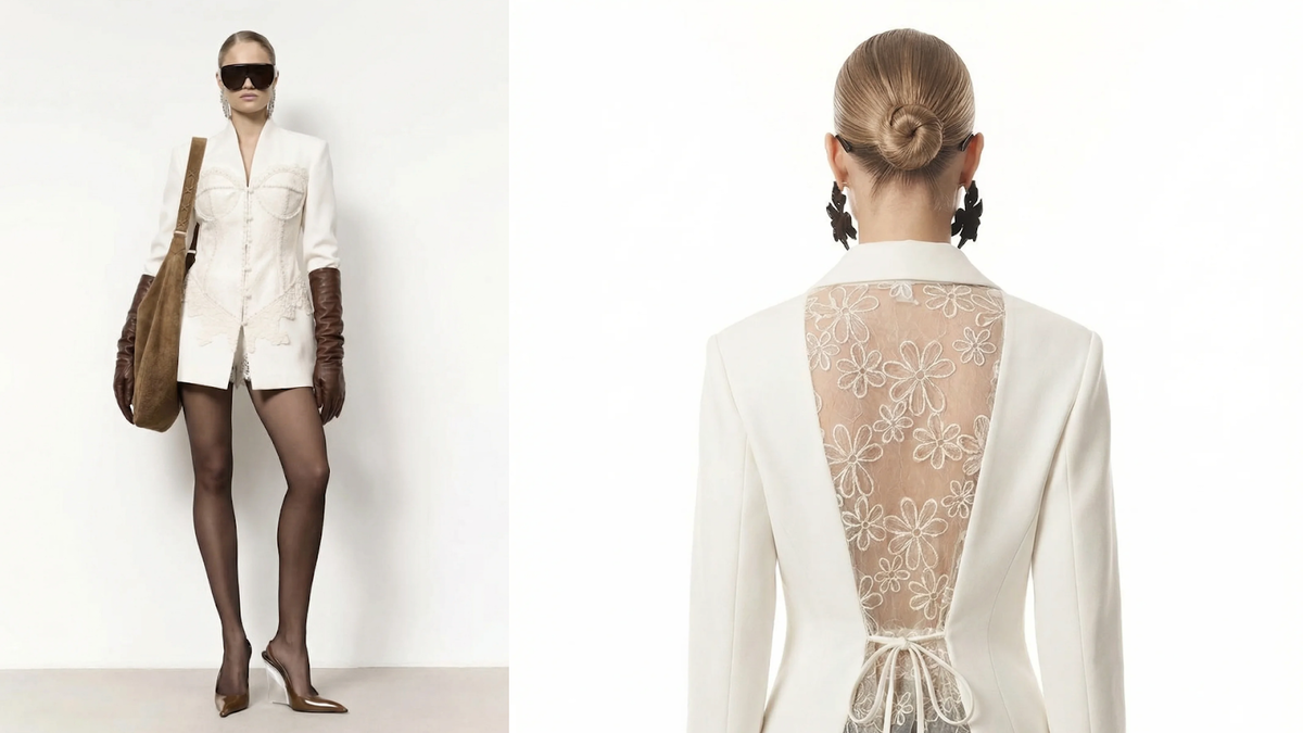 светлая ткань - красиво и сложно одновременно