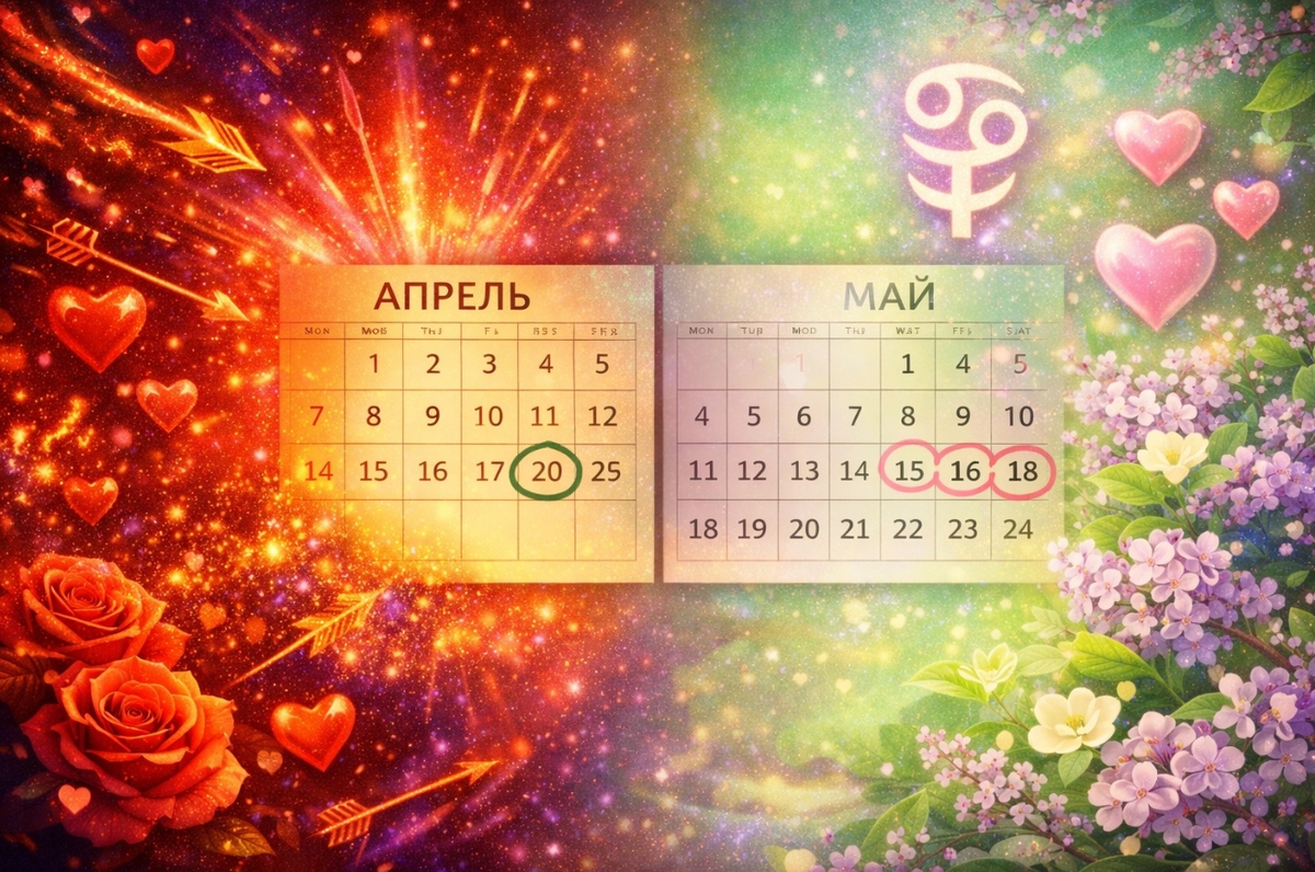 Любовь после 20 апреля: кому звезды подарят вторую половинку, а кому - проверку на прочность. Прогноз на остаток апреля и весь май