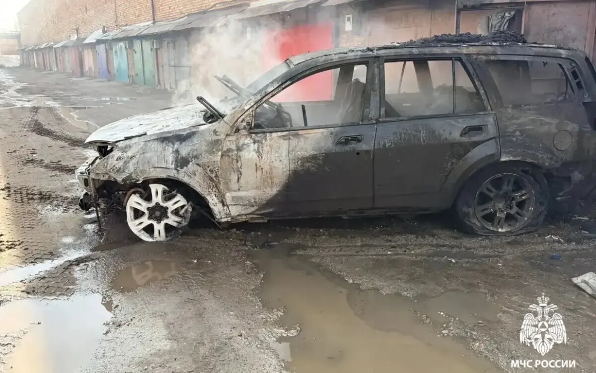    Внедорожник сгорел из-за неосторожной сварки в Удмуртии