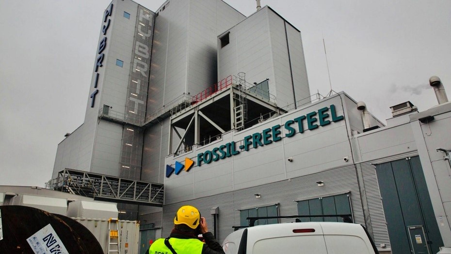 Автор фото: hs.fi. Завод SSAB в Лулео, Швеция.