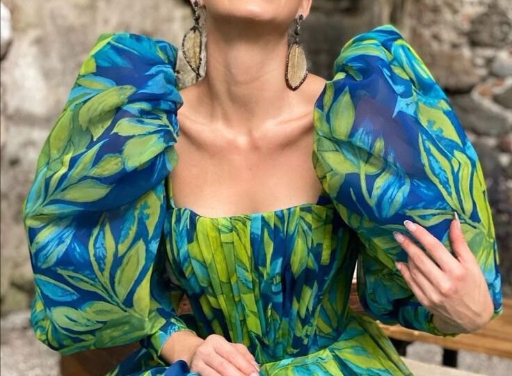 Расцветаем вместе с летом! Как сшить модное платье с "изюминкой"