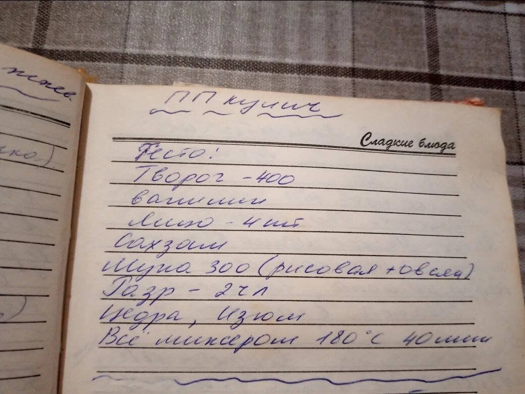 Из моей книжки рецептов