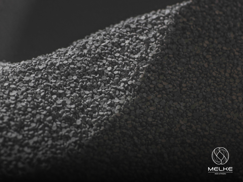 Melke использует переработанный ПВХ, усиливая профиль и снижая нагрузку на экологию.