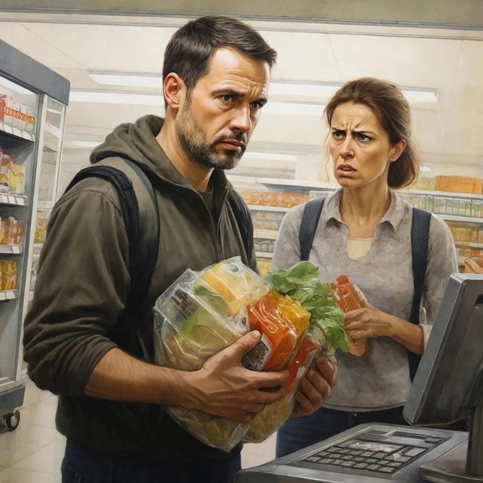 Случай в магазине.