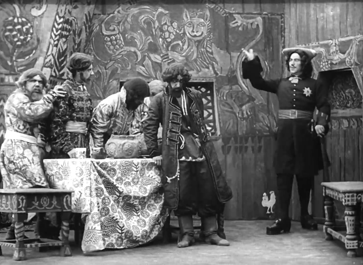 «Пётр Великий / Жизнь и смерть Петра Великого» (1909 или 1910)