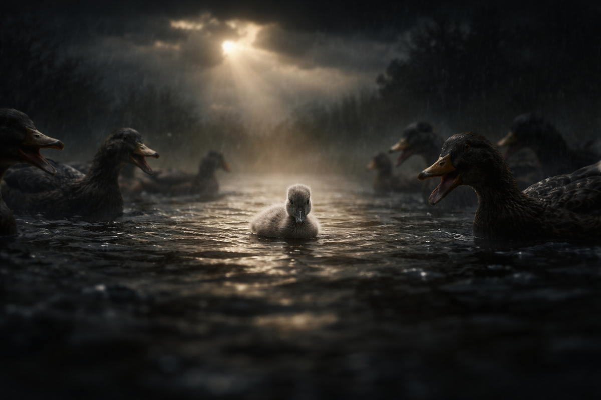 сложно быть светом среди грязной кучи 