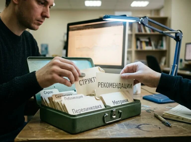    Связка структуры и рекомендаций — отправная точка архитектуры трафика. "Kontenium"