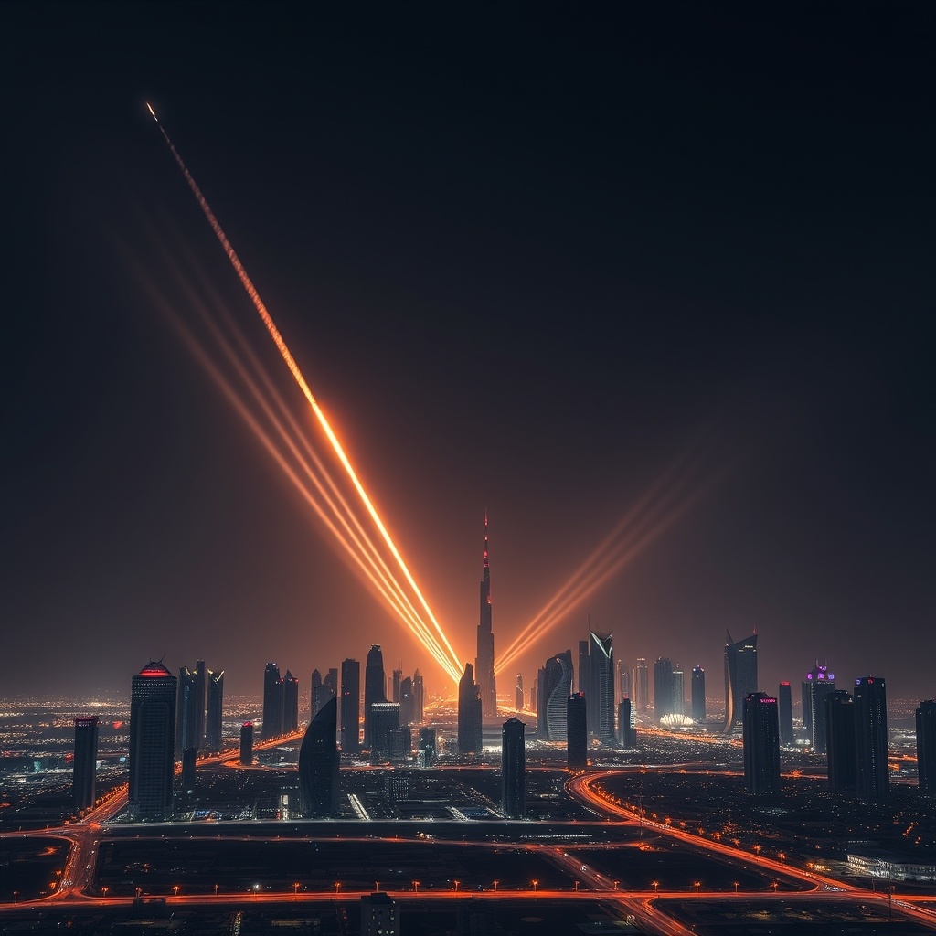 Ночное небо над Дубаем: вспышки перехватов ПВО стали привычной картиной с конца февраля 2026 года