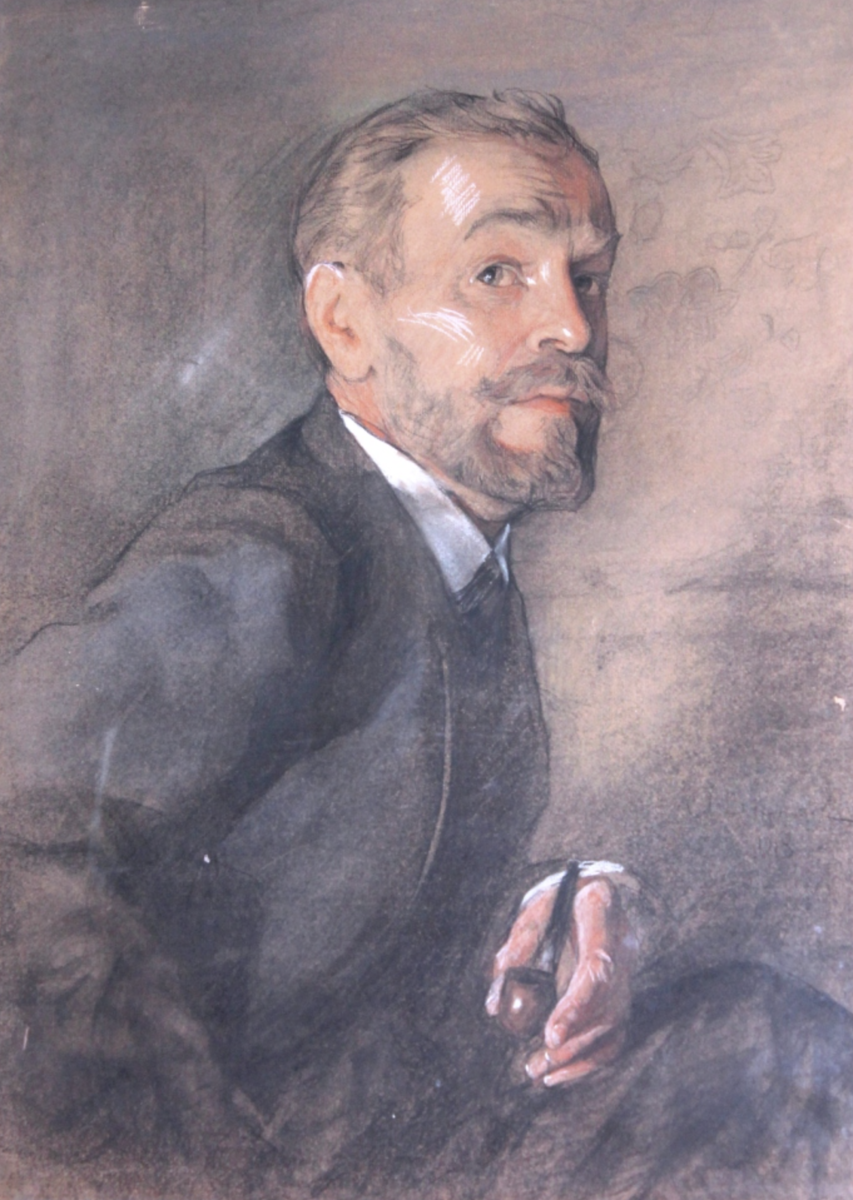 «Портрет художника Рылова А. А.», 1918 г., художник А. И. Вахрамеева.