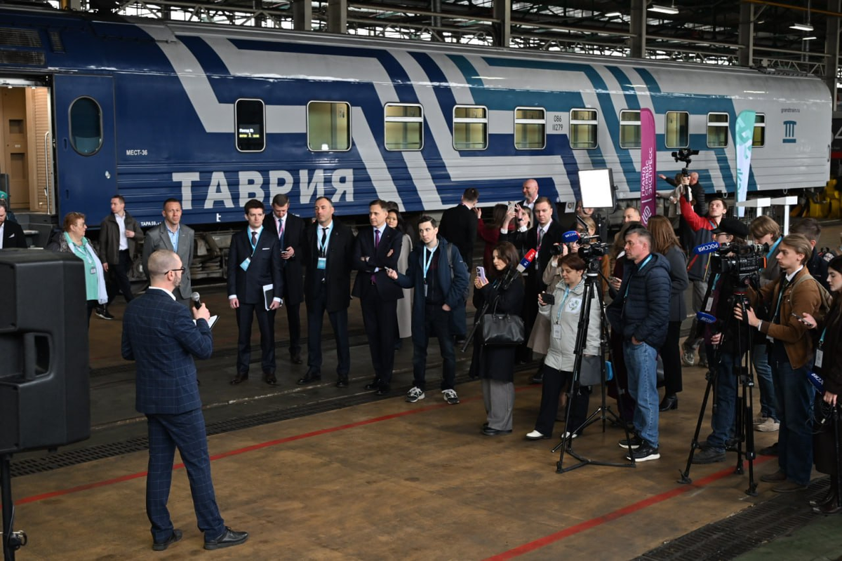 Презентация АИС МСПВ в депо Москва-Киевская-Пассажирская. Источник: Гранд Сервис Экспресс