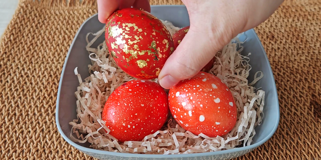 Просто покупаю корень марены и крашу яйца натуральным и полезным красителем (2 способа)