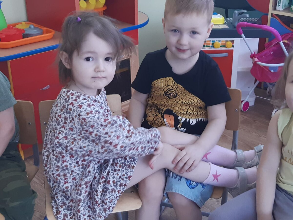 Адель и Лёва - фото из архива