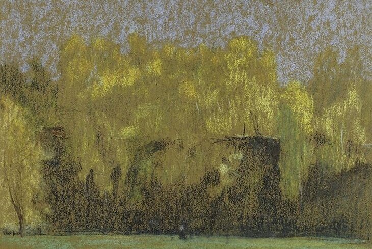 Наталия Гончарова, «Осенний пейзаж (Осень)», 1904, ГМИИ им. А.С. Пушкина. Фото: журнал «Коллекция»