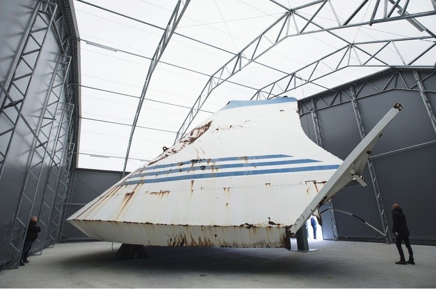 Носовой визор парома "Эстония". Источник: https://clck.su/KgQnX