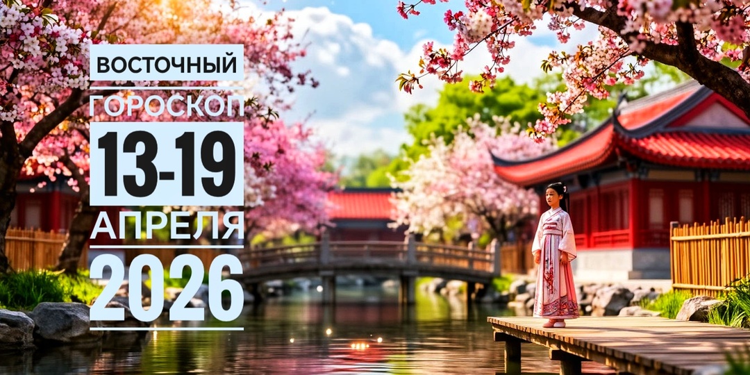 Восточный гороскоп на неделю с 13 по 19 апреля 2026: тише едешь — дальше будешь