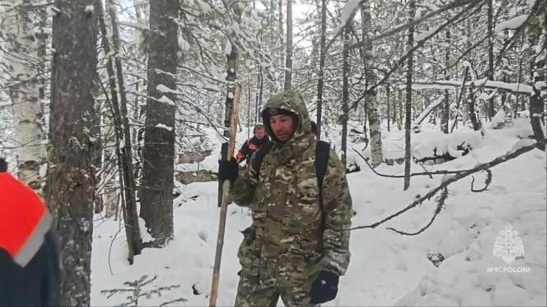 Поисковики в тайге.  фото: яндекс.