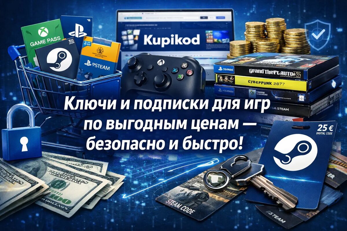 Kupikod — как купить ключ игры дешево и безопасно | Обзор сервиса