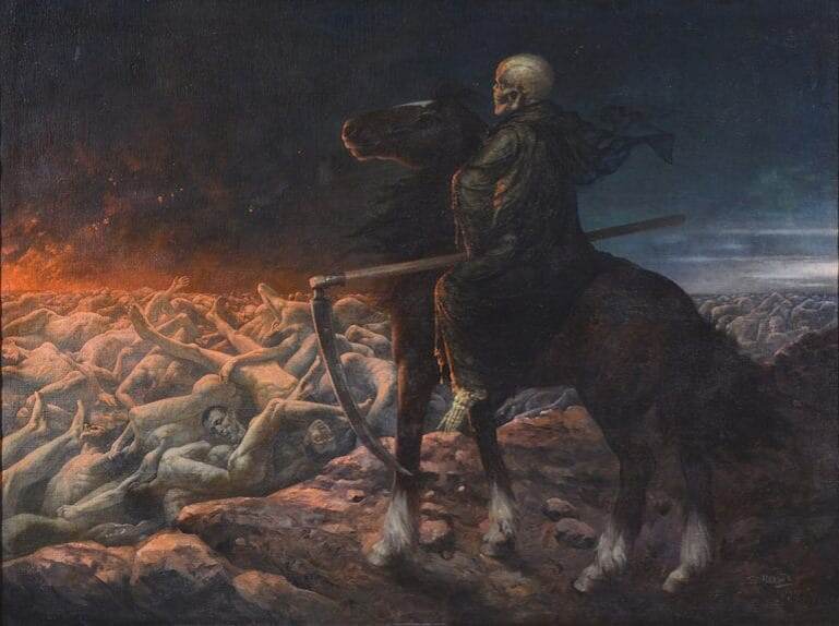 Стеван Алексич. Жнец. 1912