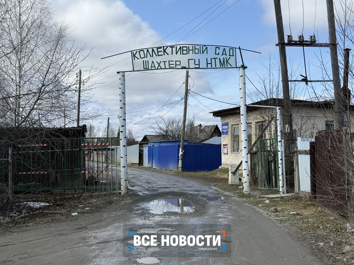 СНТ «Шахтёр» (дата съёмки: 8 апреля 2026 г.)