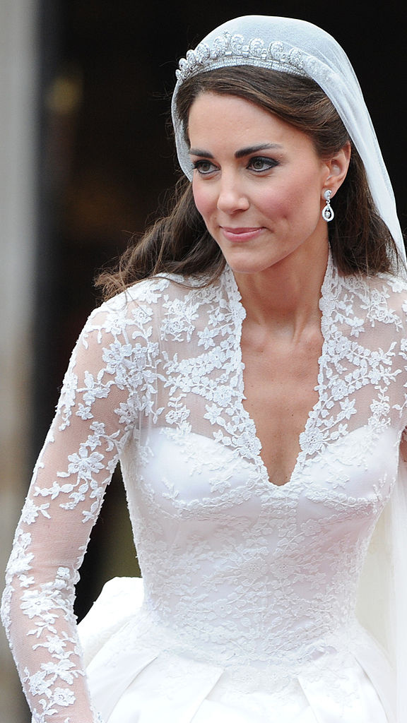 Кейт Миддлтон в день свадьбы