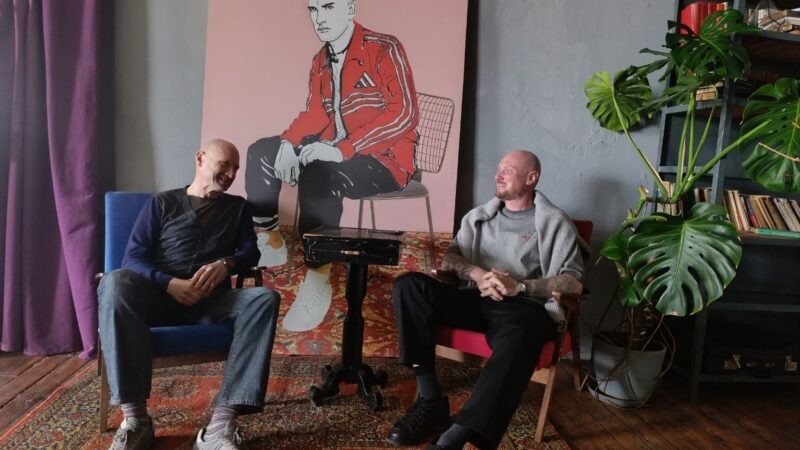    Организаторы фестиваля Максим Привезенцев и Сергей Майорчик. Фото: Анастасия Талызина.