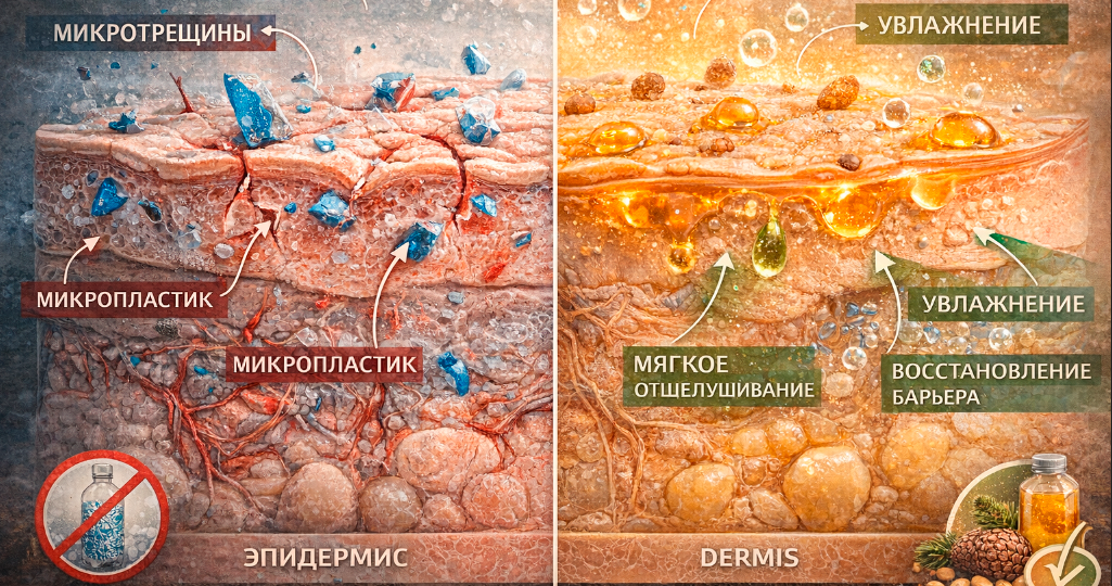 Кедр, пихта и мед: почему синтетические шампуни проиграли банным скрабам в 2026 году
