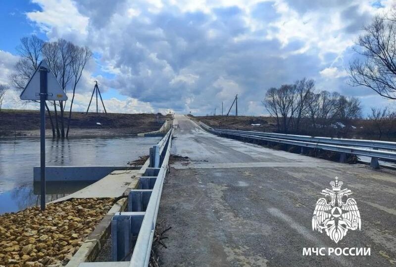 В Рыбновском и Кораблинском округах открыли два низководных моста