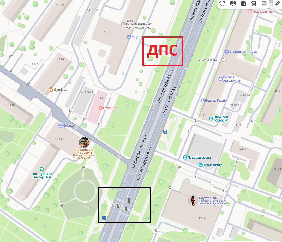 Беляево, излюбленное место для патрулей.