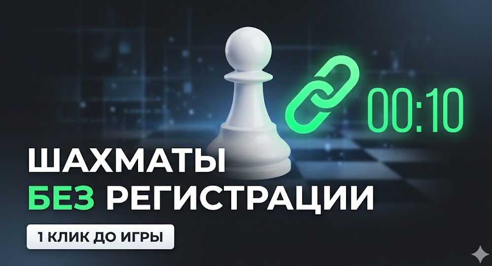 Как сыграть в шахматы с другом из другого города за 3 клика