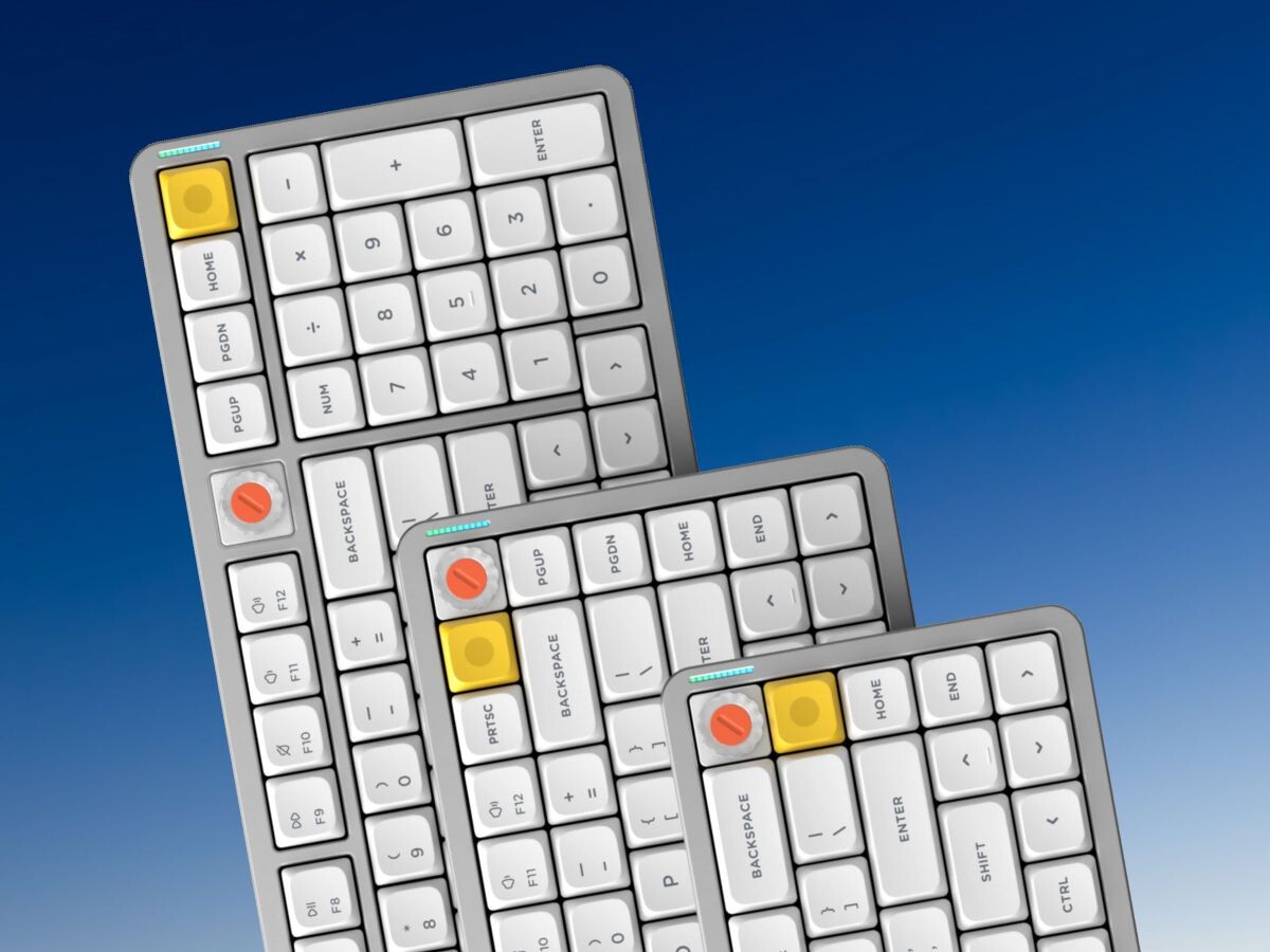    NuPhy выпустила новые ультратонкие клавиатуры Air 65 V3 и Air 100 V3