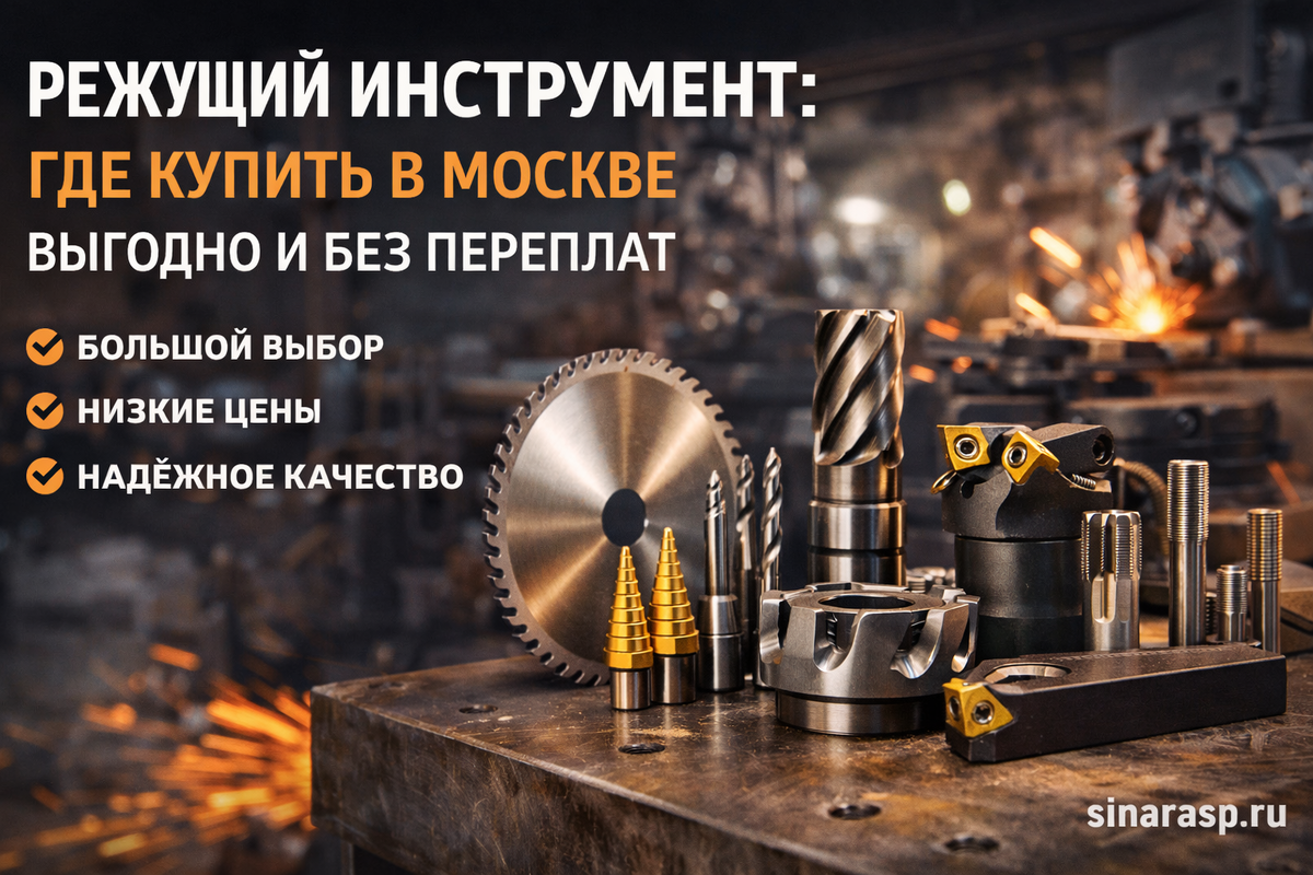 Режущий инструмент: где купить в Москве выгодно
