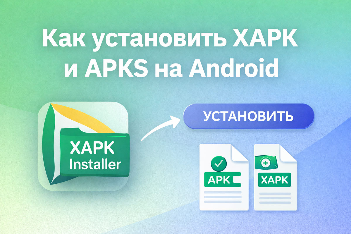 Как установить .xapk на Андроид
