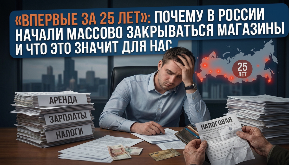 Почему в России начали массово закрываться магазины