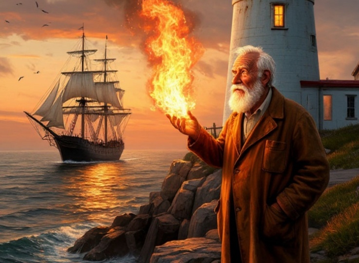 Свет в маяке