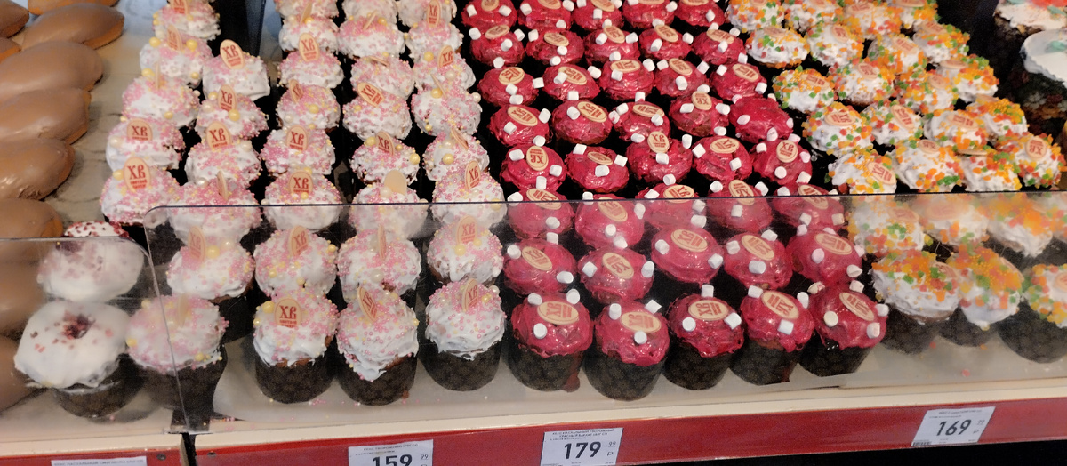 Кексики куличи