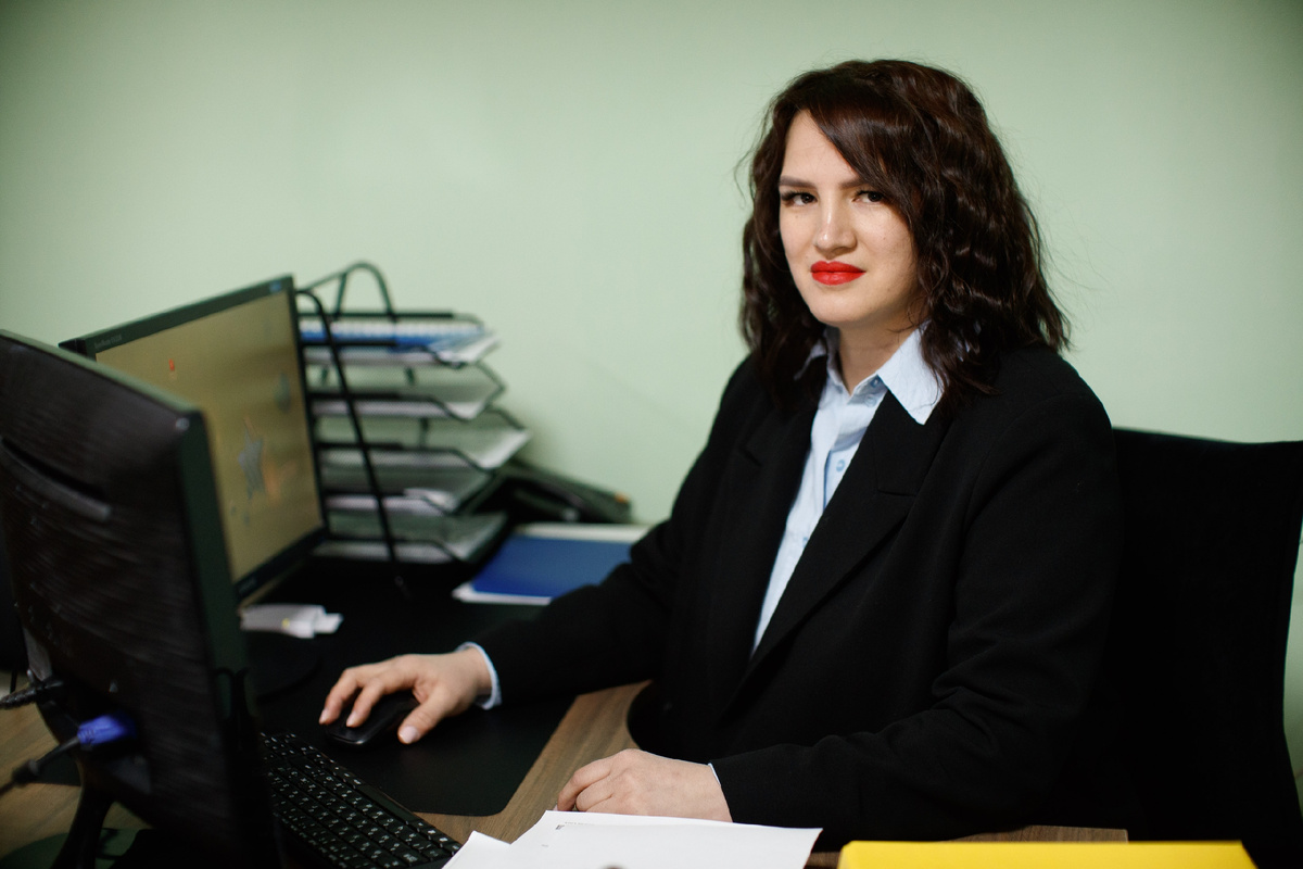 Айгуль Бизанова, старший мастер хозяйственного участка Управления технологического транспорта и спецтехники